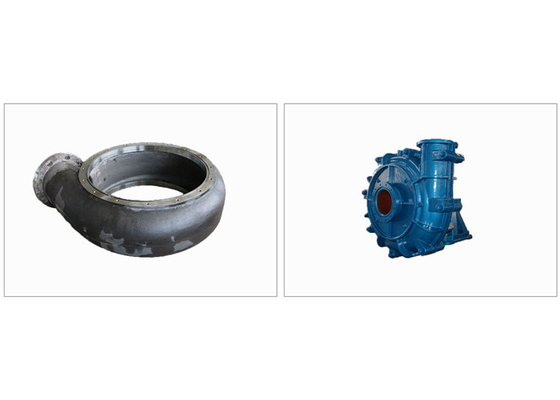 Вкладыш волюты насоса Slurry одиночного этапа покрывая анти- абразив 6/4D-G